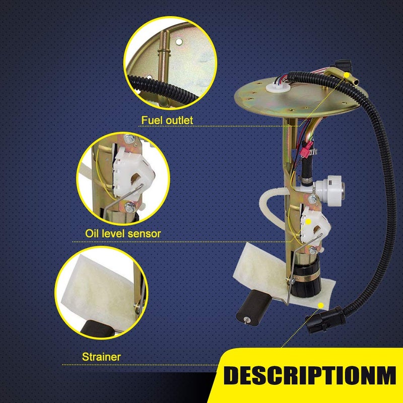 TOPSCOPE Fuel Pump Module Assembly E2296S for 1999 2000 2001 FORD EXPLORER, 2001 FORD EXPLORER SPORT, 1999 2001 2001 MERCURY MOUNTAINEER TOPSCOPE FP2296S - Image 5